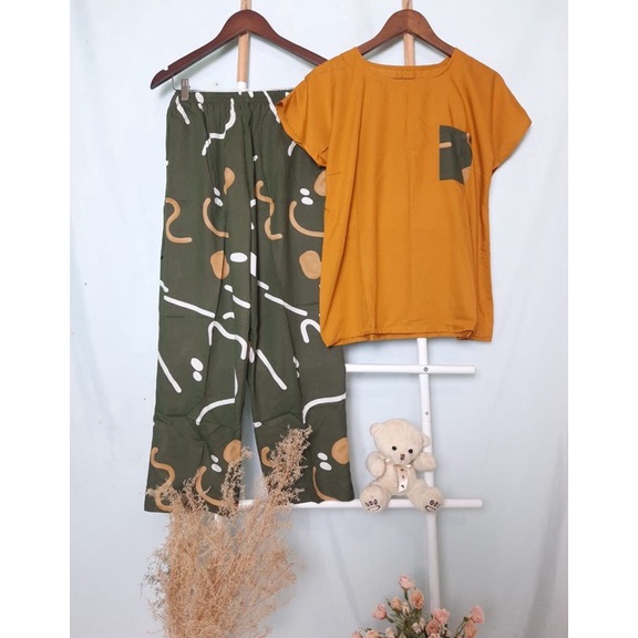 Promotion BABYDOLL CELANA PANJANG RAYON VOl. 1 | PIYAMA KEKINIAN | BABYDOLL KEKINIAN