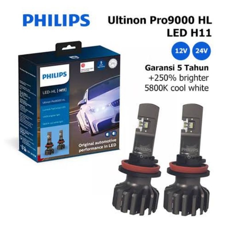 Philips Led BRV BR-V H11 Ultinonpro 9000HL