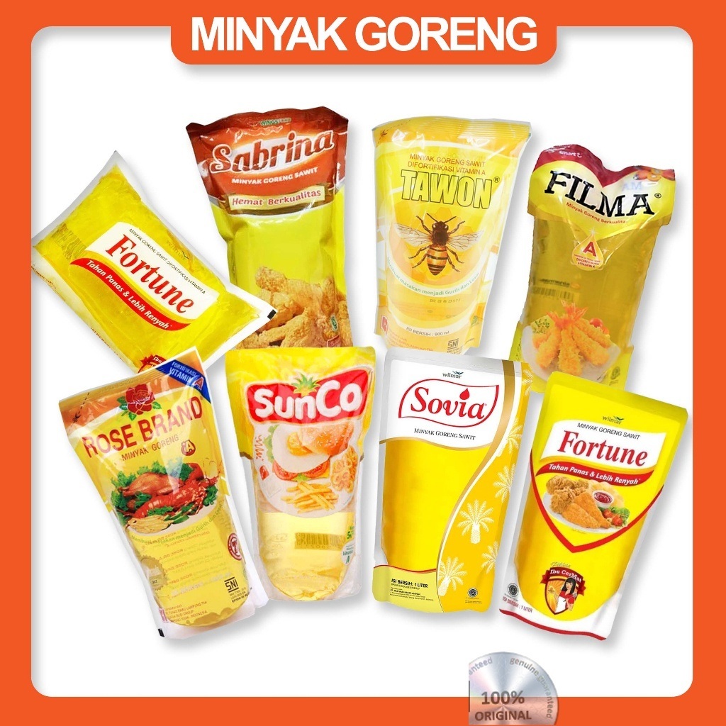 

Minyak Goreng 1 Liter merk Filma minyak Kelapa Sawit Filma 1 Ltr