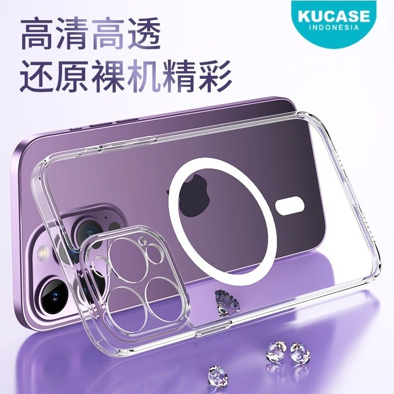[KUCASE] LensCover Magsafe Case Magnet / Clear Case Magsafe for iPhone XR iPhone 11 11 Pro 11 Pro Ma