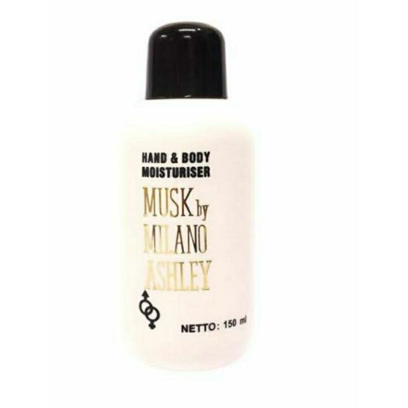 hand & body moisturizer musk by milano ashley