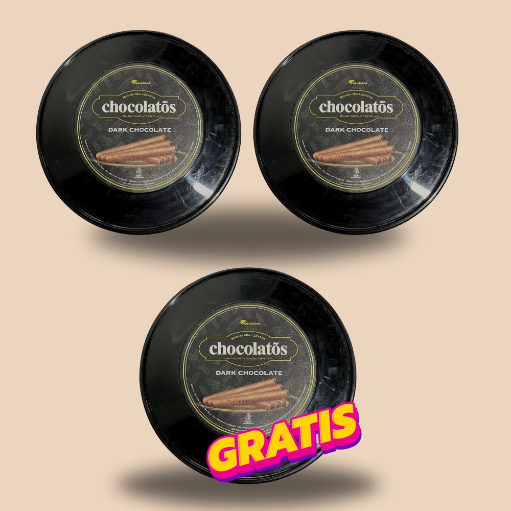 

12.12 STOK READY [ GRATIS 1Toples Chocolatos Dark 190GR] 2 Toples Chocolatos Dark 190GR !