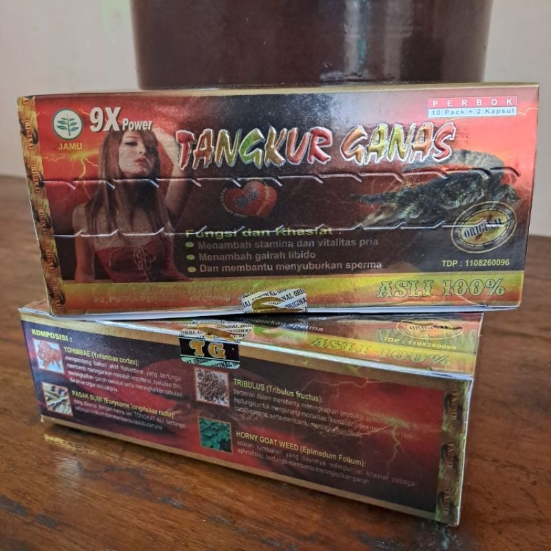 tangkur ganas kapsul original