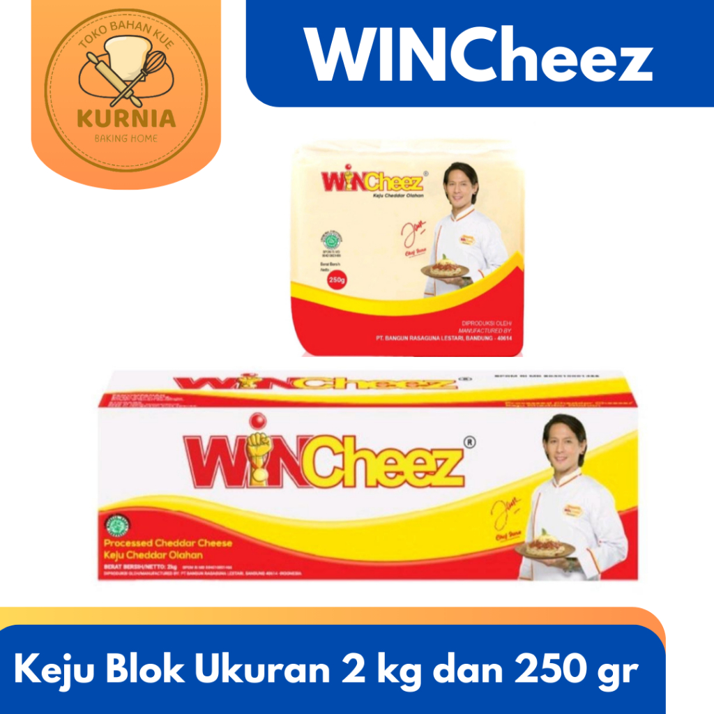 

WINCheez KEJU CHEDDAR BLOK UKURAN 2kg