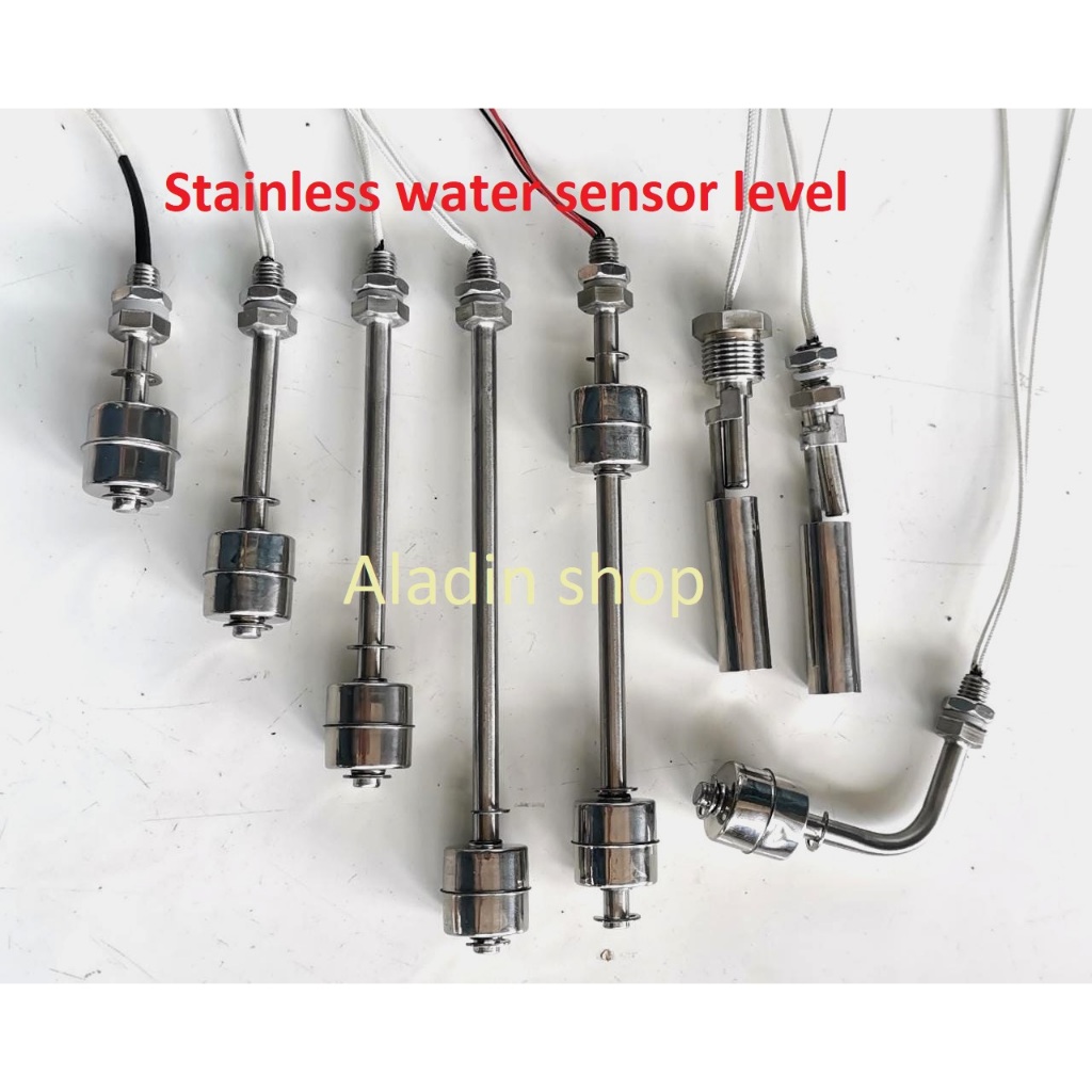 Sensor Lefel Stainless Steel Float Switch Tank Water Level Sensor air 60mm 100mm 150mm 150mm 300mm 5
