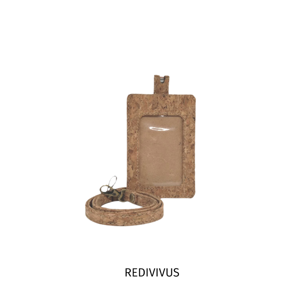 

Redivivus - Aolani / cork lanyard / name tag / Recycled / ID Card