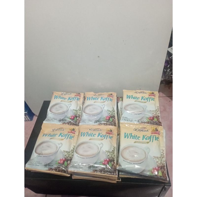 

Luwak white coffee isi 10pcs