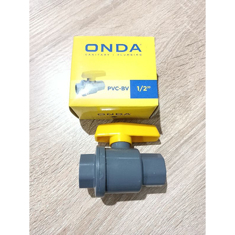 Stop kran Onda 1/2" PVC BV / Ball Valve pvc Onda 1/2inch