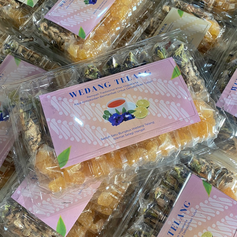 

WEDANG TELANG | BUNGA TELANG SEREH GULA BATU