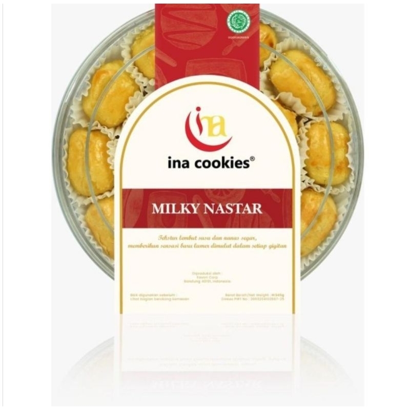 

milky Nastar Reguler by InaCookies Kue Kering