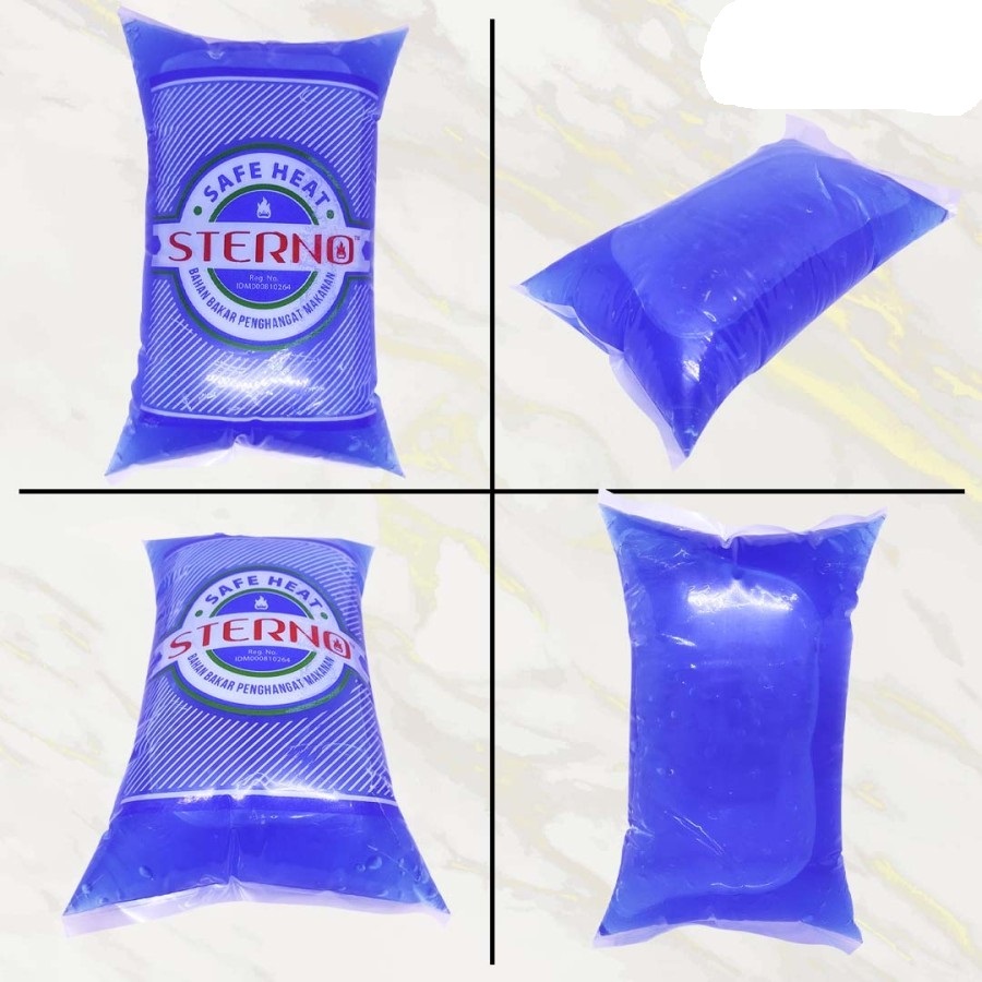 STERNO GEL BIRU REFILL 2 KG - FIRE GEL ISI ULANG SPIRTUS GEL PRASMANAN