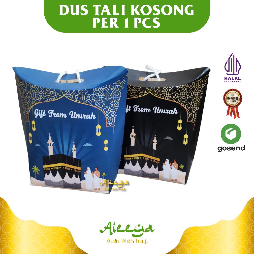 

Dus Tali Kemasan Untuk Oleh Oleh Haji dan Umroh Motif Unik per 1 pcs