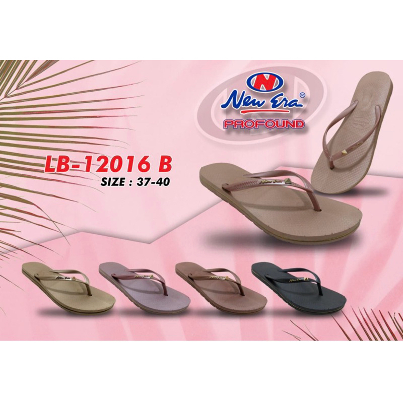 SANDAL JAPIT KARET WANITA NEW ERA LB 12016 100%LENTUR