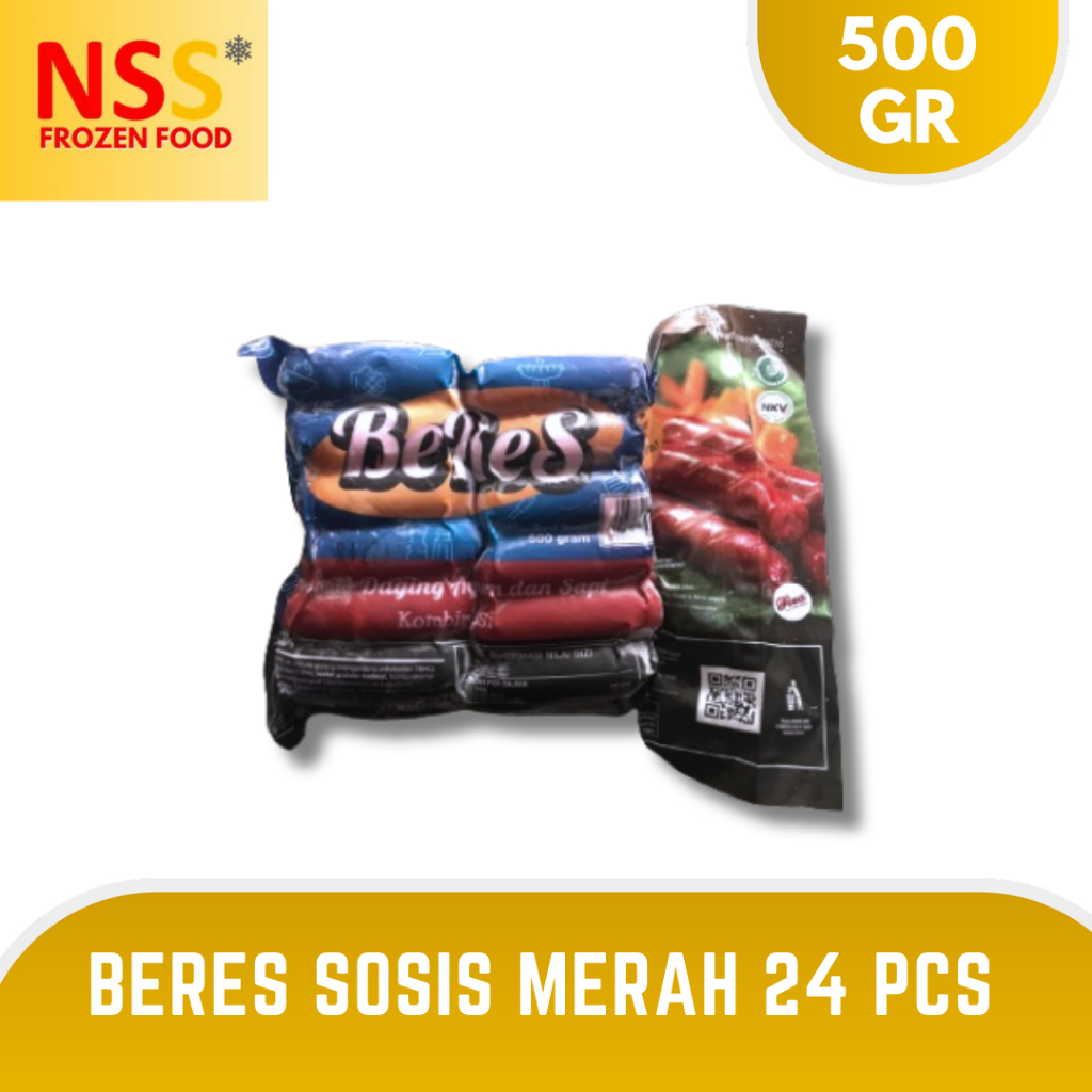 

BERES SOSIS MERAH 24 PCS 500 GR