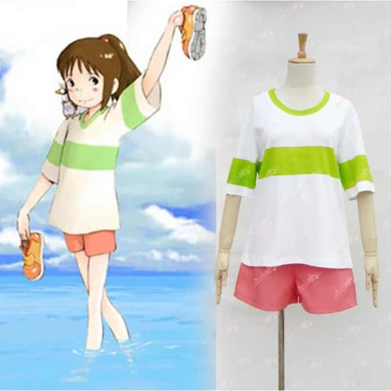 costum chihiro spirited away