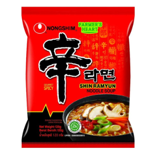 

Nongshim Shin Ramyun Spicy Mushroom 120gr