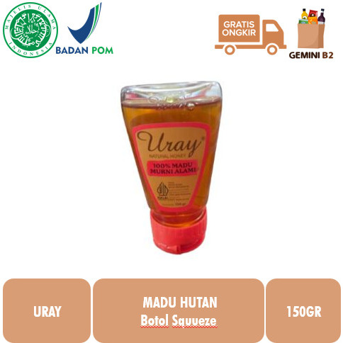 

Madu Uray Botol Squueze 150gr / Madu Hutan Murni Grade A