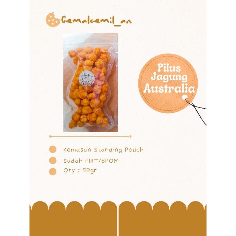 

[ Cemalcemil_an ] Pilus Jagung Australia || snack murah meriah