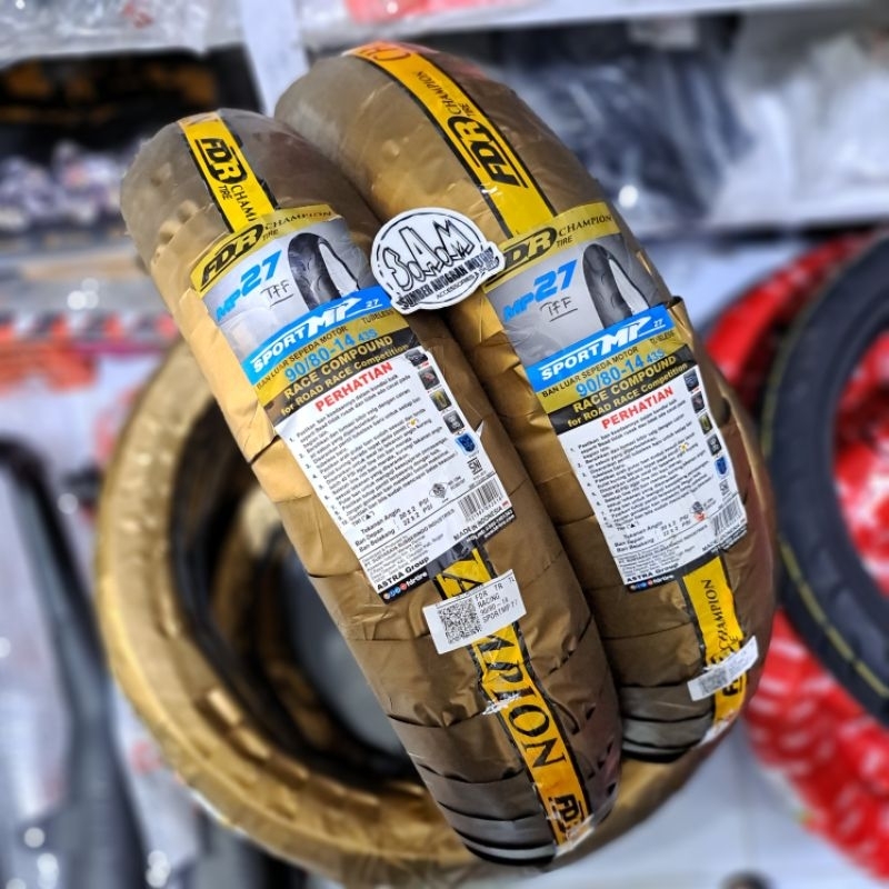 BAN FDR MP27 RING 14 / 90/80-14  RACE COMPOUND / Mp 27 90 80 R14