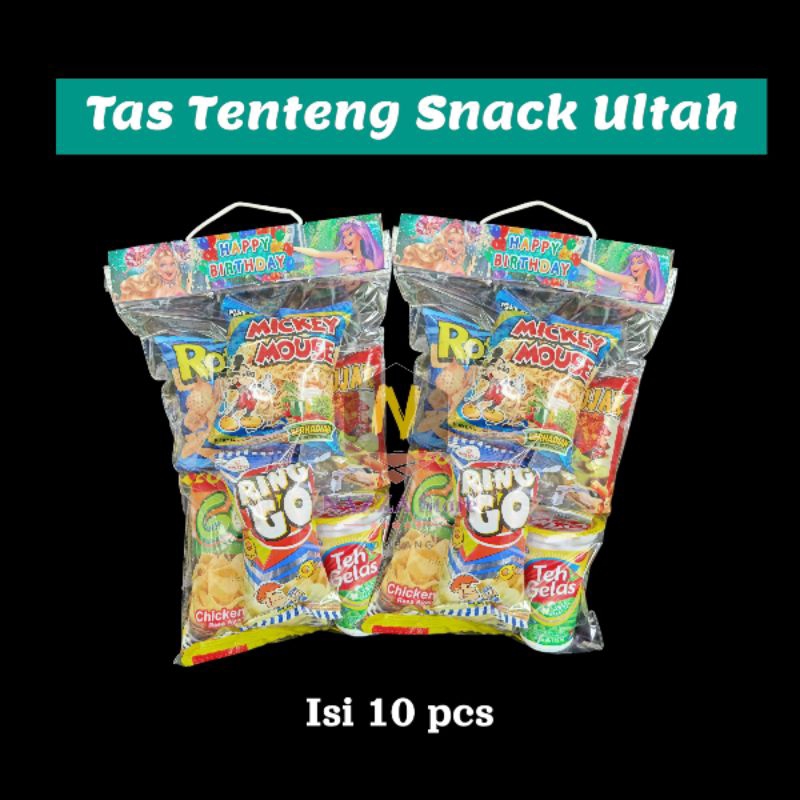 

Tas Tenteng Plastik Snack Ulang tahun isi 10 pcs