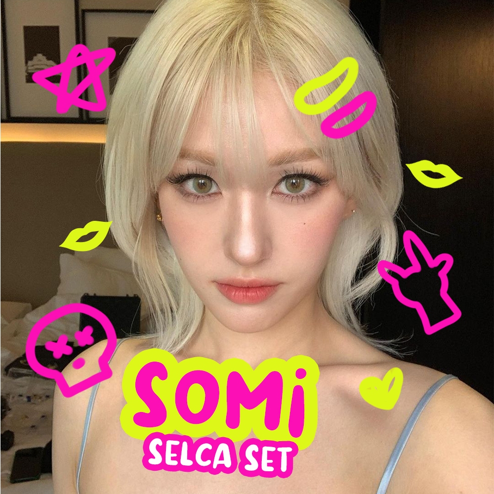 (2 SISI) Somi Selca Fanmade Photocard