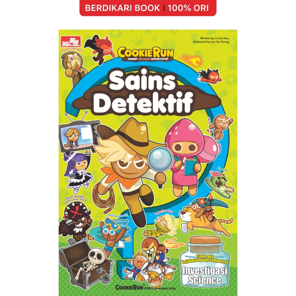 Berdikari - Cookie Run Sweet Escape Adventure : Sains Detektif - Gramedia