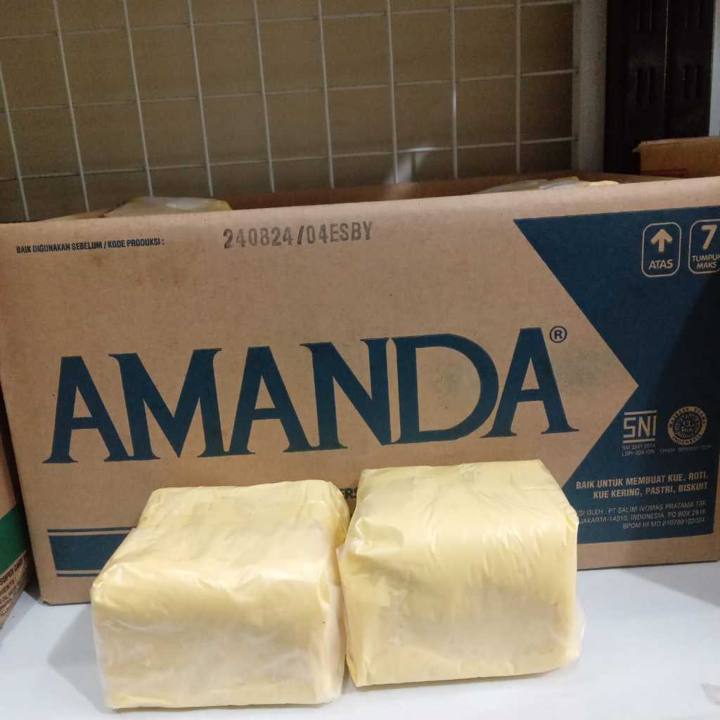 

AMANDA Margarin Kemasan Repack 500g