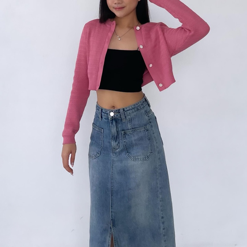 JOLIE | BARBIE CARDIGAN | CROP CARDIGAN