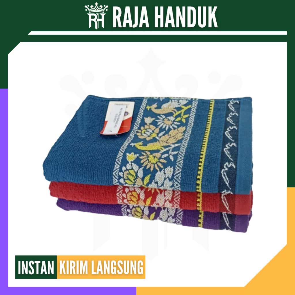 RH GROSIR: Handuk Merah Putih by Terry Palmer Motif 11682 / Handuk Mandi Anak 50x100