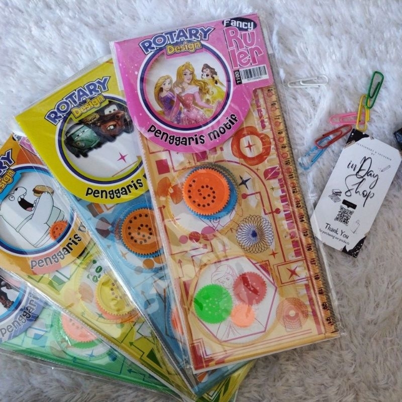 

Penggaris Bulat Bunga | INDAY SHOP