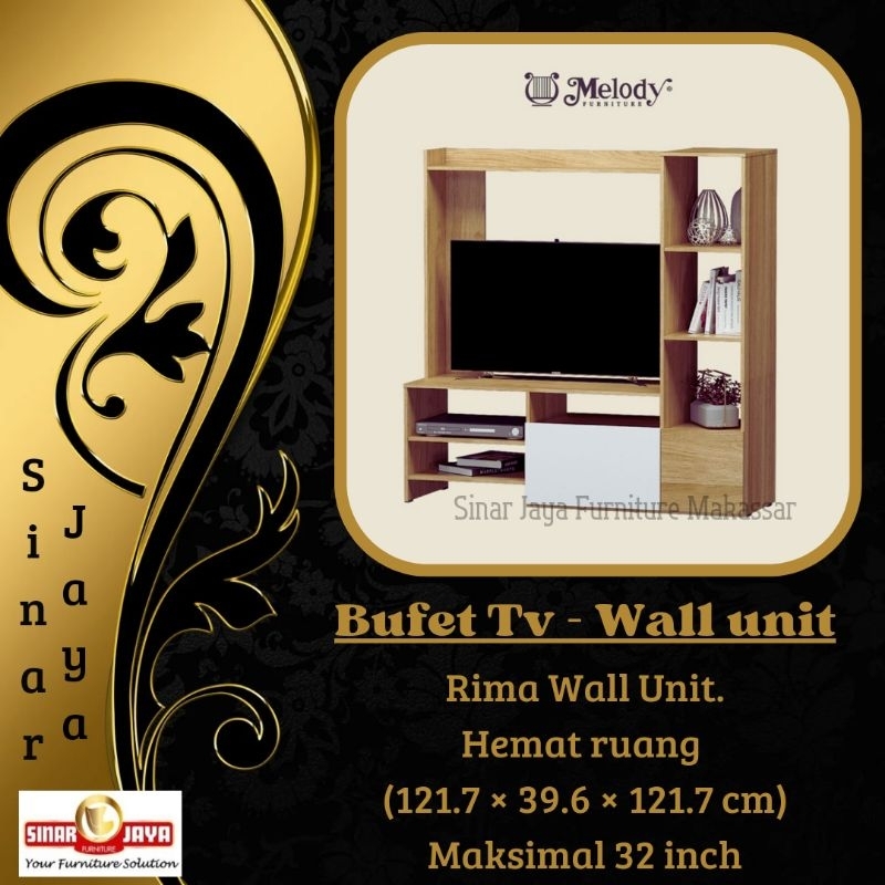 Bufet tv - wall unit Rima