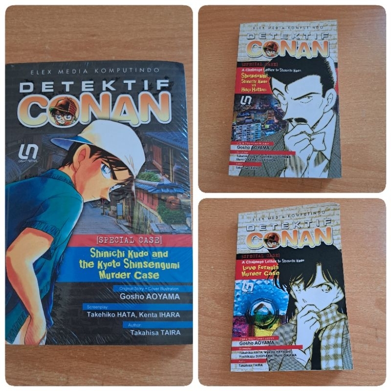 [preloved] Detektif Conan special case Light Novel