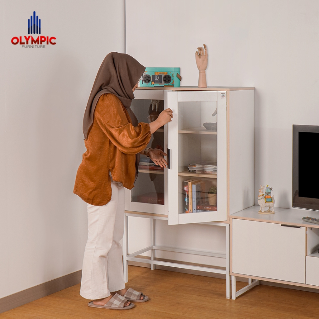 MORE Lemari Hias / Penyimpanan Rangka Besi / DC AXENA