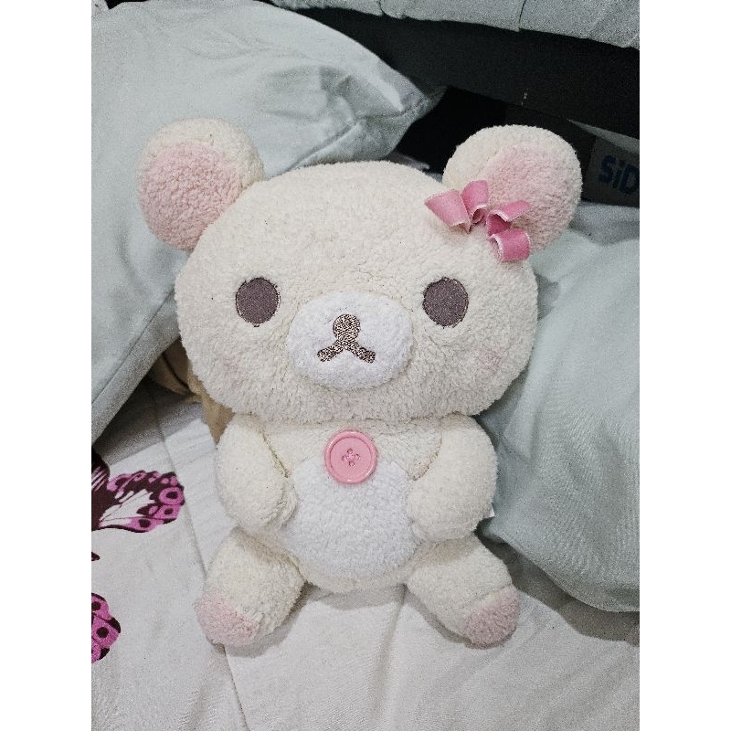 KORILAKKUMA RIBBON PLUSHIE SAN-X < Boneka Korilakkuma Rilakkuma >