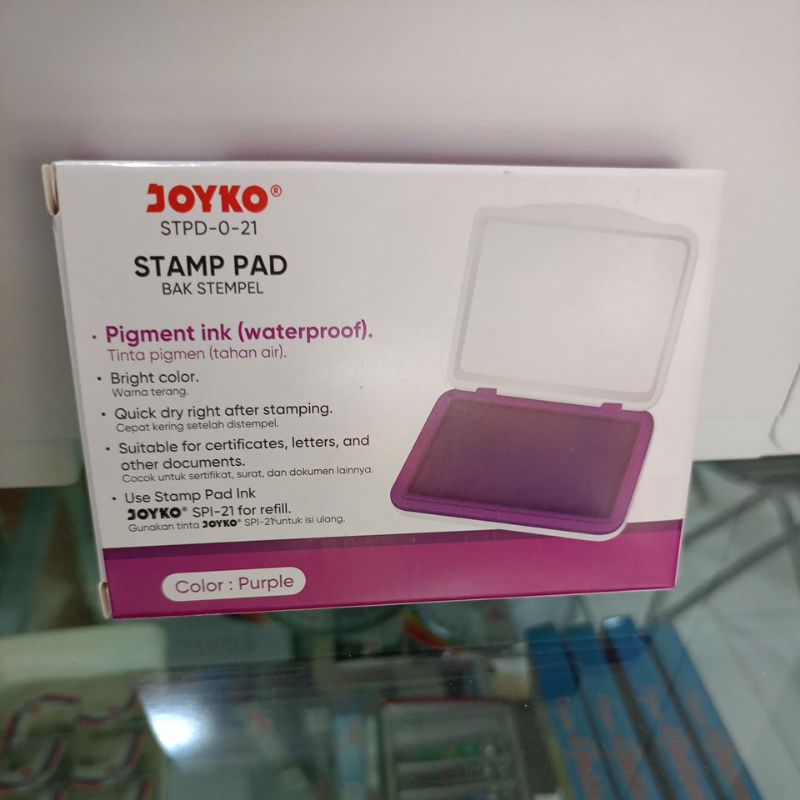 

Bak Stempel Stamp Pas Joyko Purple Ungu