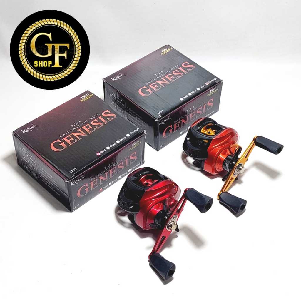 REEL BC KATANA GENESIS RATIO: 7.2:1 DRAG POWER 15KG