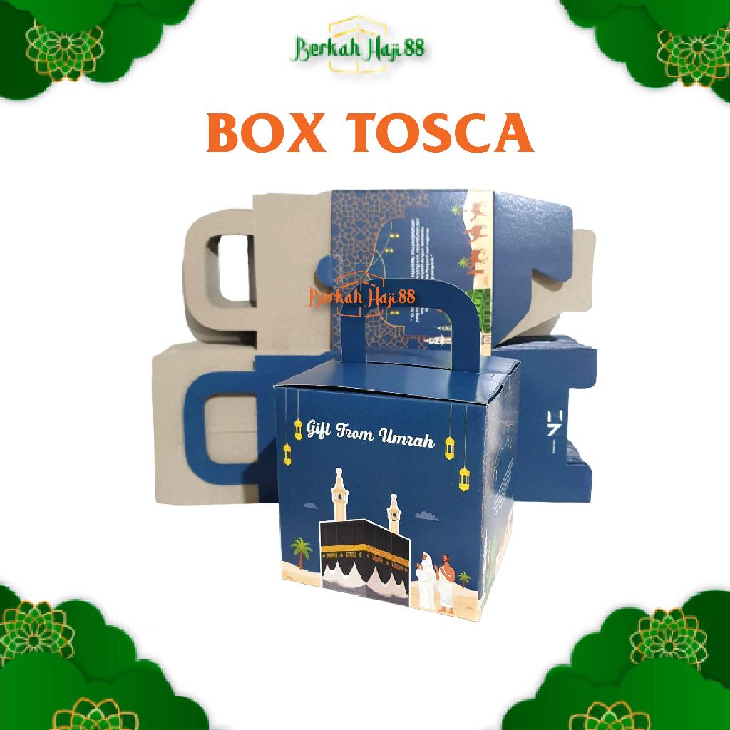 

RB Dus Box Kosong Unik untuk Oleh Oleh Haji dan Umroh Paket isi 25 pcs
