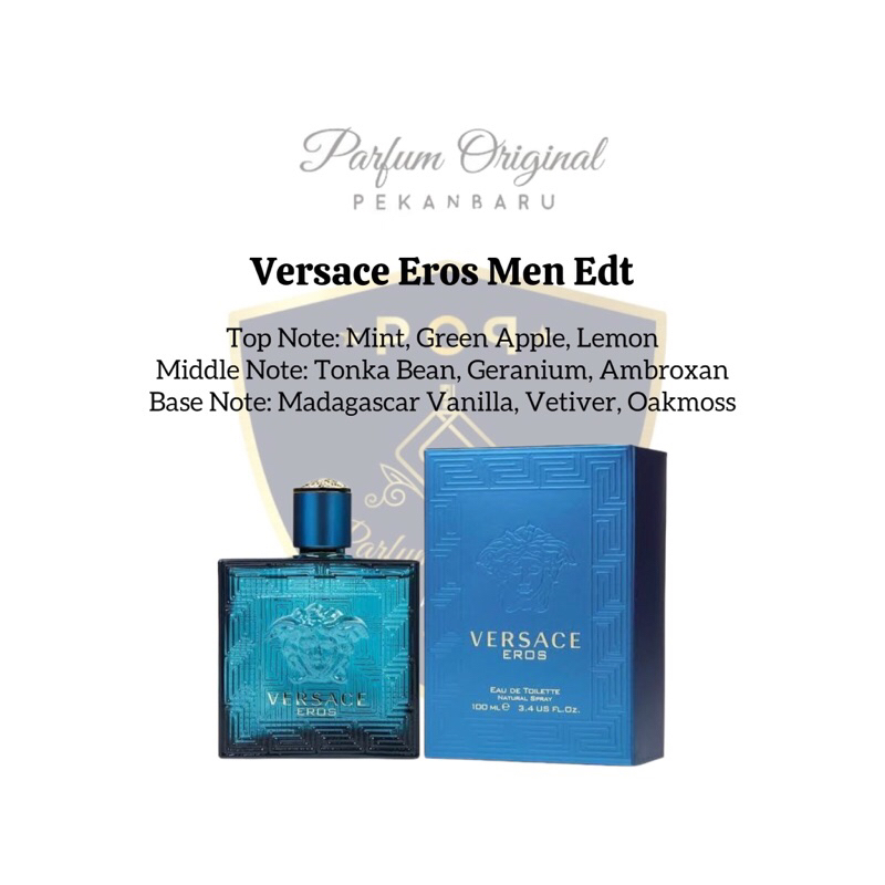 Versace Eros Edt (Tester)-parfum original store garansi