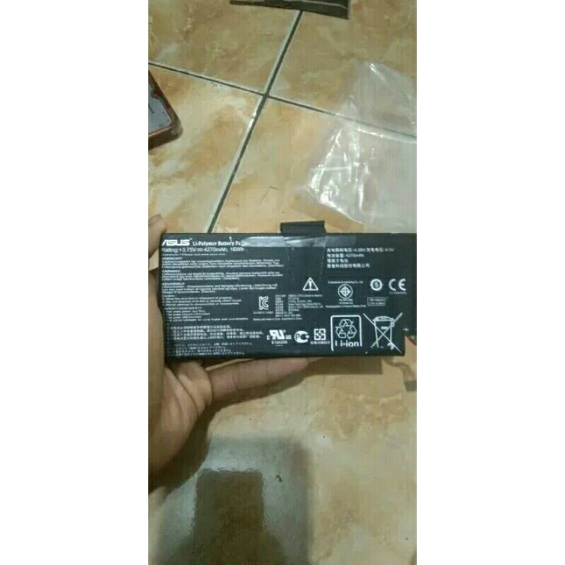 batre hp Asus P01Y batre normal udh tested