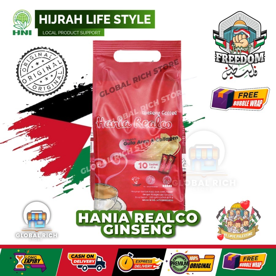 

HANIA REALCO GINSENG COFFEE - HNI HPAI