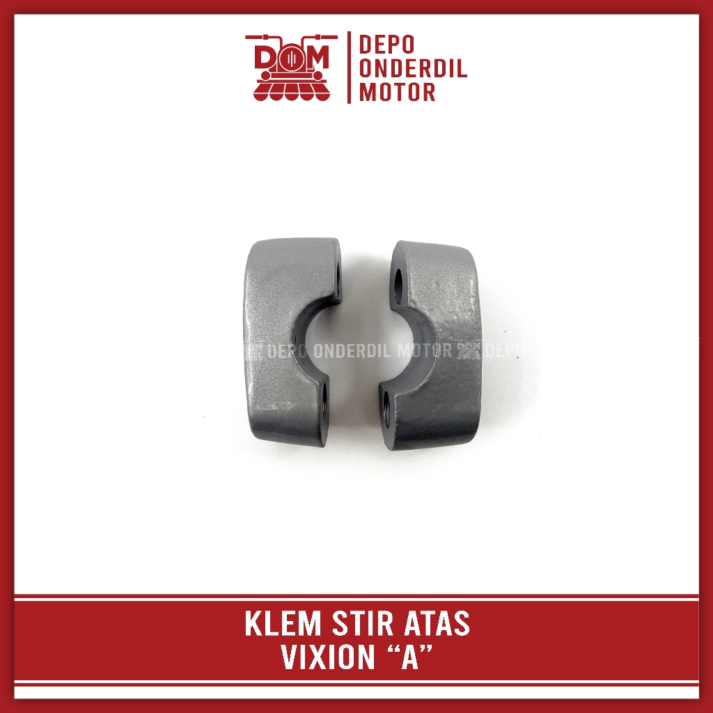 Klem Stir Atas Vixion Silver 'A' (PSP) Raiser Stang Penjepit Setir Yamaha Vixion Old Vixion New NVA