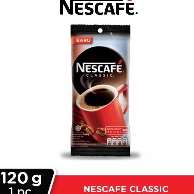 

[KODE S9NYJ] Nescafe Classic 120gr by NESTLE Professional