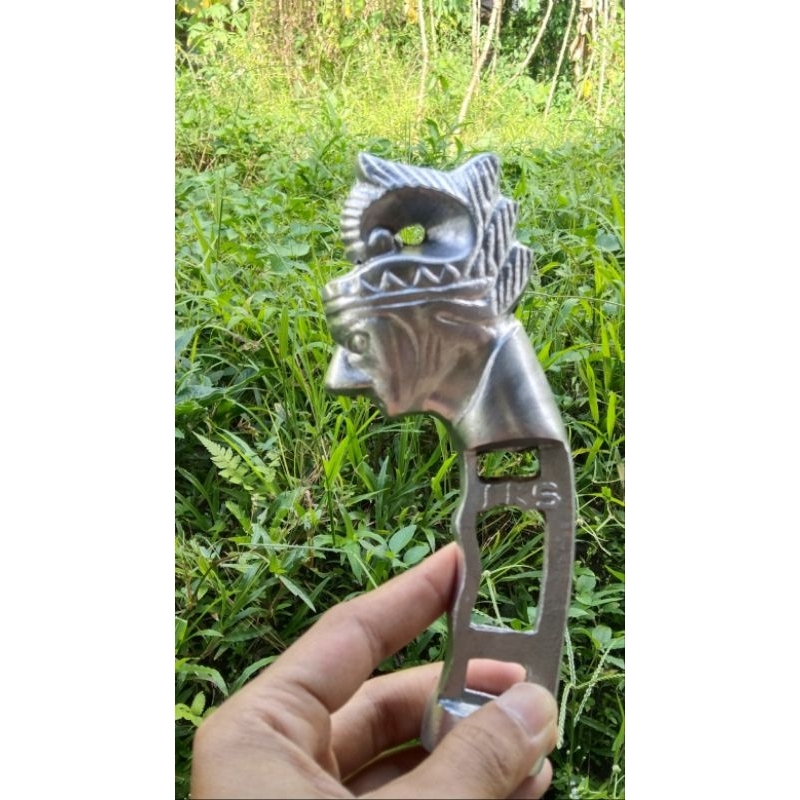 gagang kepala wayang duralium