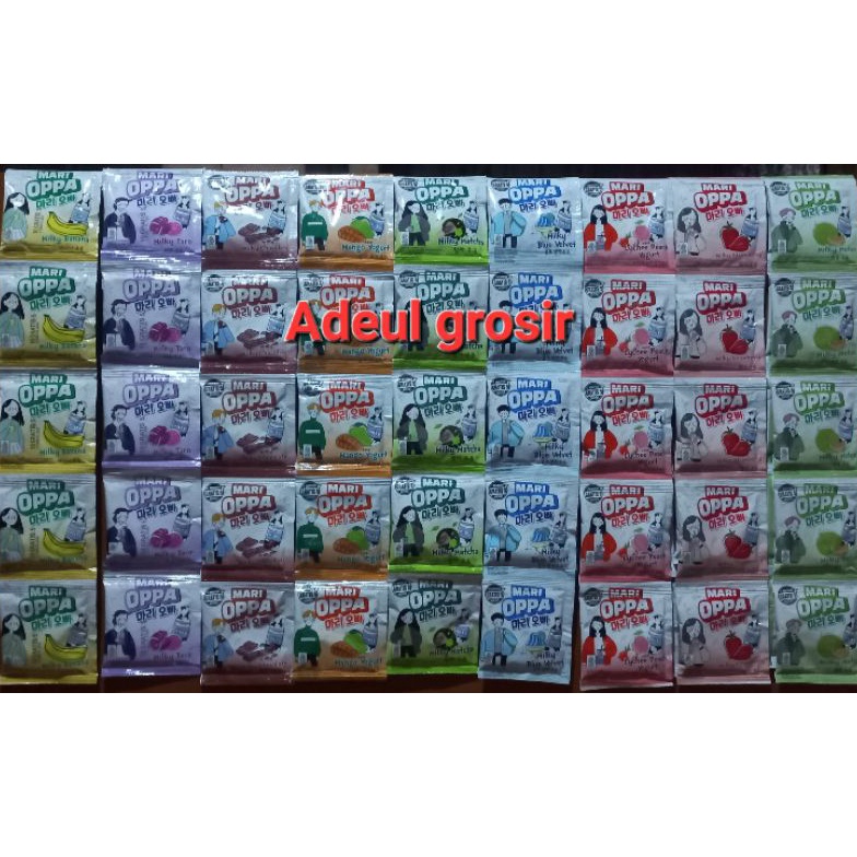 

QA36 MARI OPPA MINUMAN RASA SUSU BUAH ALA KOREA ➷Ready Stok