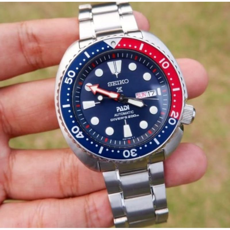 jam tangan Seiko x padi automatic diver's 200m