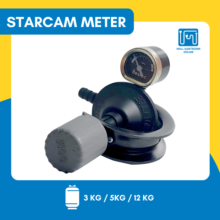 REGULATOR GAS SAFETY LOCK - DESTEC METER - STARCAM METER