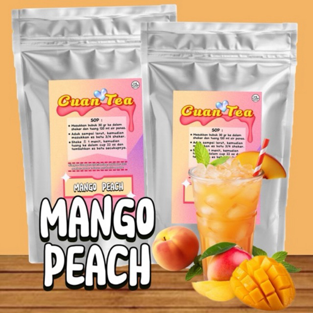 

2.2 CUAN_TEA “MANGO PEACH” BUBUK MINUMAN 1KG | MINUMAN KUALITAS PREMIUM 1000 GR