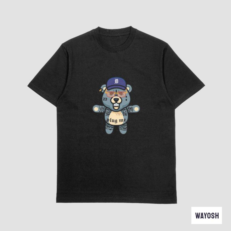 Wayosh T-Shirt Gangster Bear