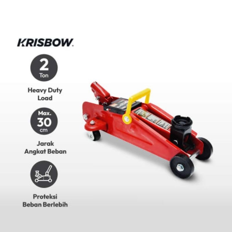 Krisbow Dongkrak Buaya 2 Ton