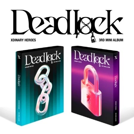 Album Xdinary Heroes Deadlock / Box Album Akrilik Xdinary Heroes Deadlock